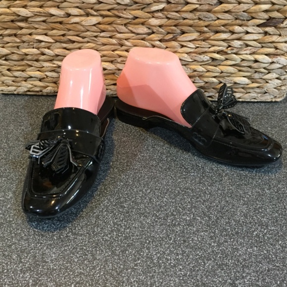 Nine West Black Patent “Static” Slip On Loafers - Picture 2 of 14